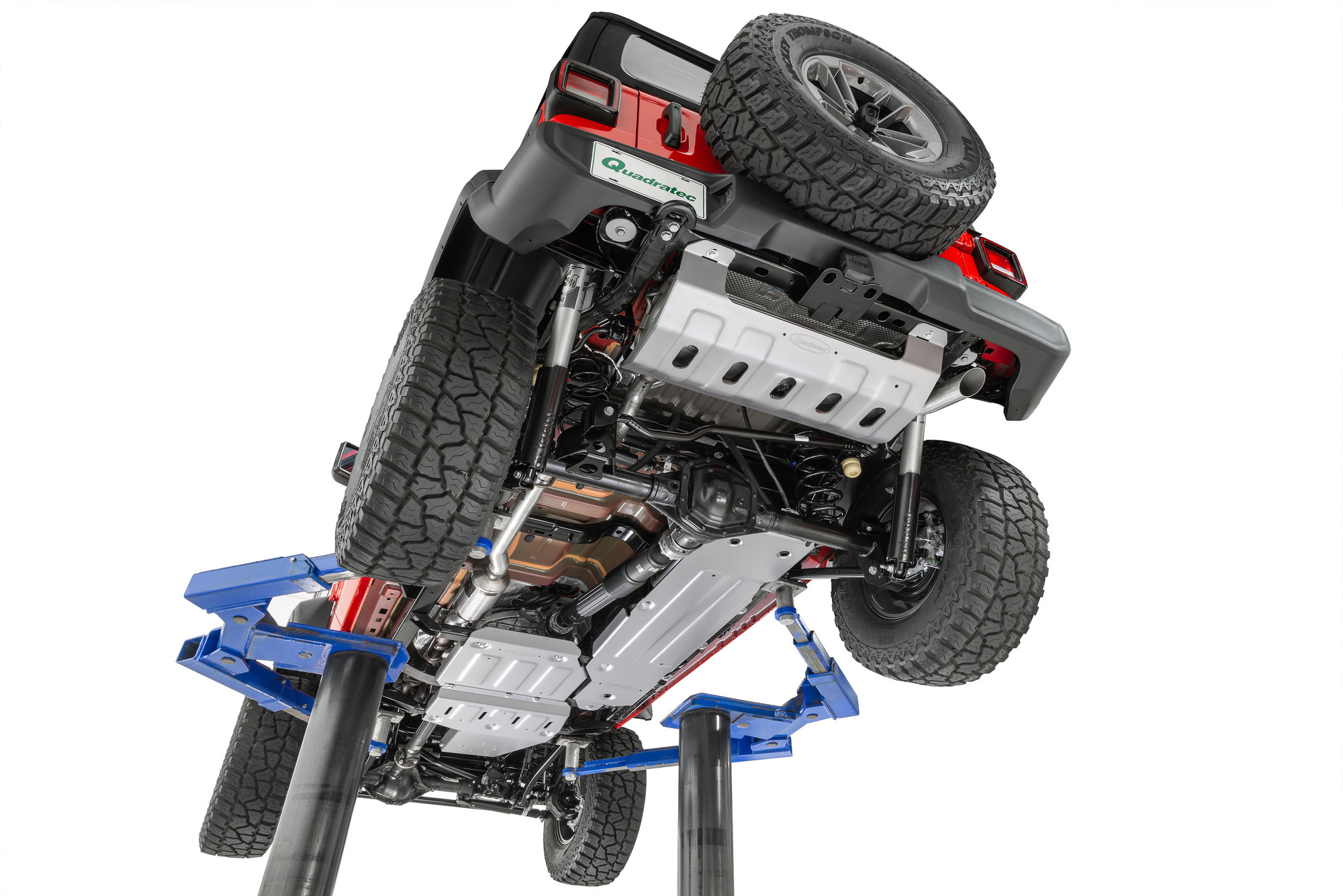 Quadratec Aluminum Modular Skid Plate System for 1821 Jeep Wrangler JL